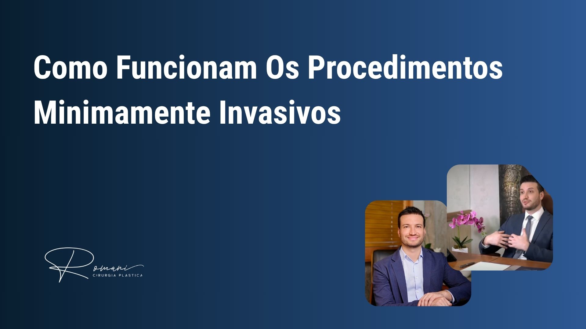 Como Funcionam Os Procedimentos Minimamente Invasivos